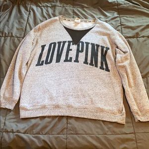 Sweatshirt from pink